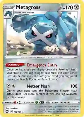 Metagross - 119/195 Holo Rare