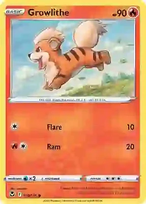 Growlithe - 019/195 Common Reverse Holo