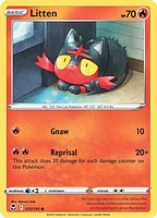 Litten - 030/195 - Common - Reverse Holo