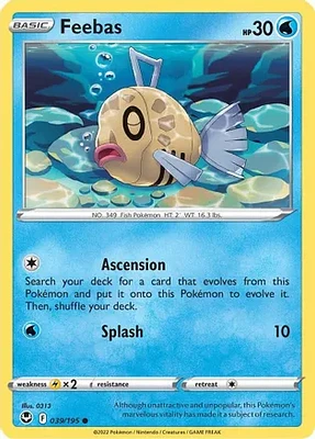 Feebas - 039/195 Common Reverse Holo