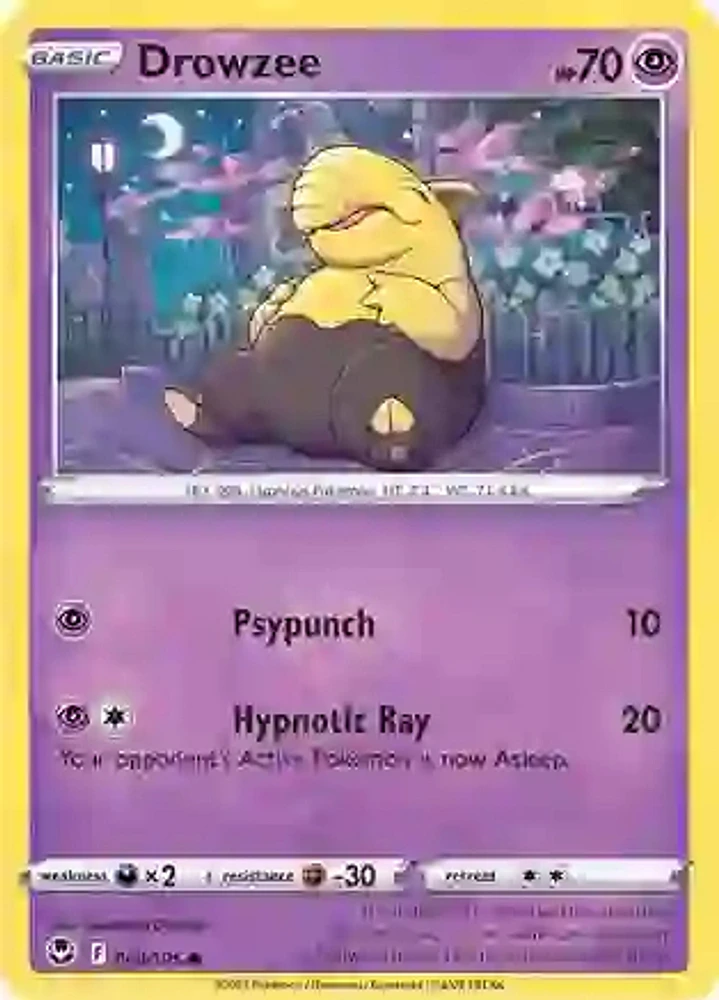 Drowzee - 060/195 Common Reverse Holo