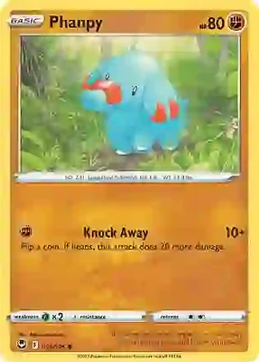 Phanpy - 091/195 Common Reverse Holo