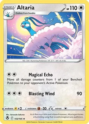 Altaria - 143/195 Uncommon Reverse Holo