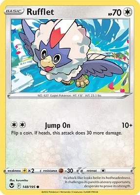 Rufflet - 148/195 Common Reverse Holo