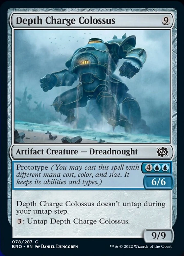 Depth Charge Colossus - Foil