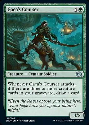 Gaea's Courser - Foil