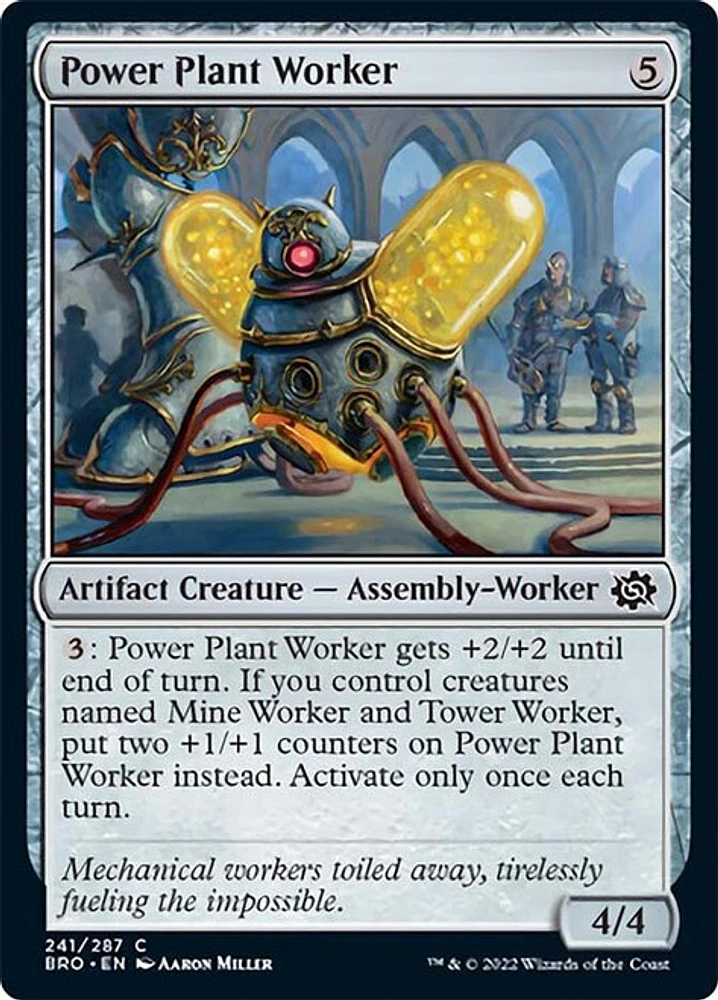 Power Plant Worker - Foil