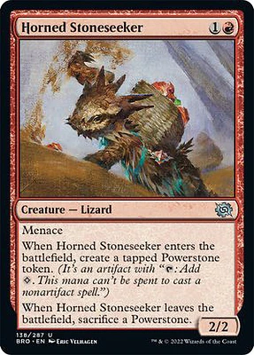 Horned Stoneseeker - Foil