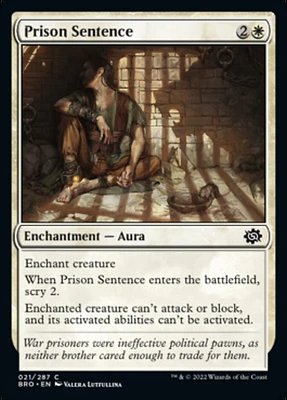 Prison Sentence - Foil