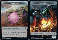 Powerstone Token // Construct Token (004) Double-Sided Token - Foil