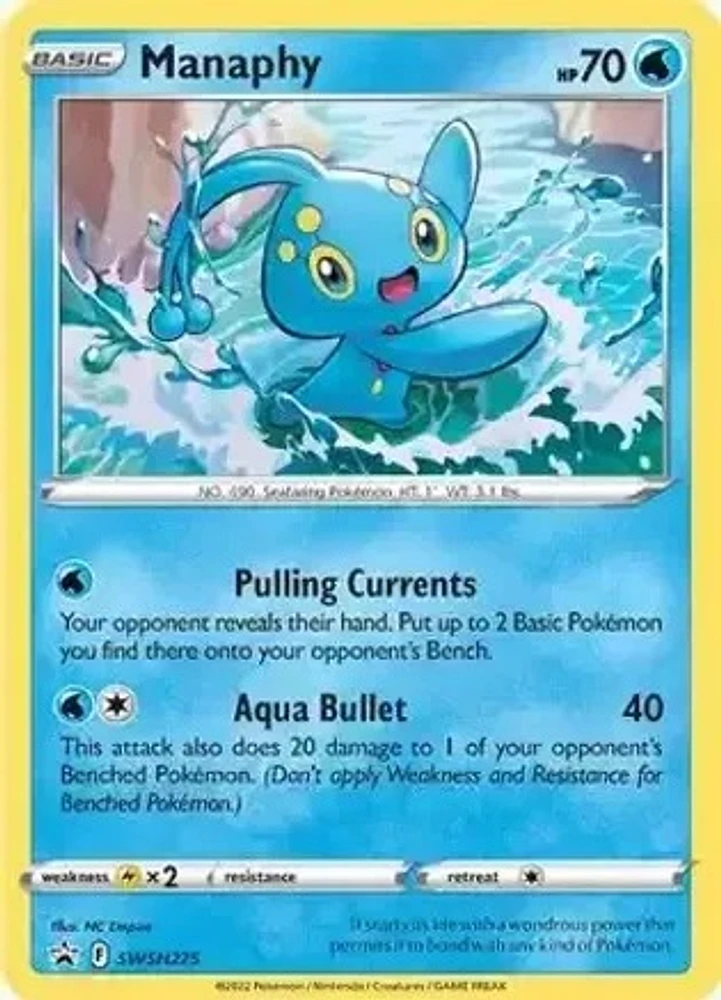 Manaphy - SWSH275 - SWSH Black Star Promos