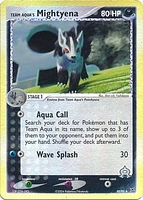 Team Aqua's Mightyena - 30/95 - Uncommon - Reverse Holo