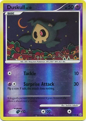 Duskull - 60/100 Common Reverse Holo