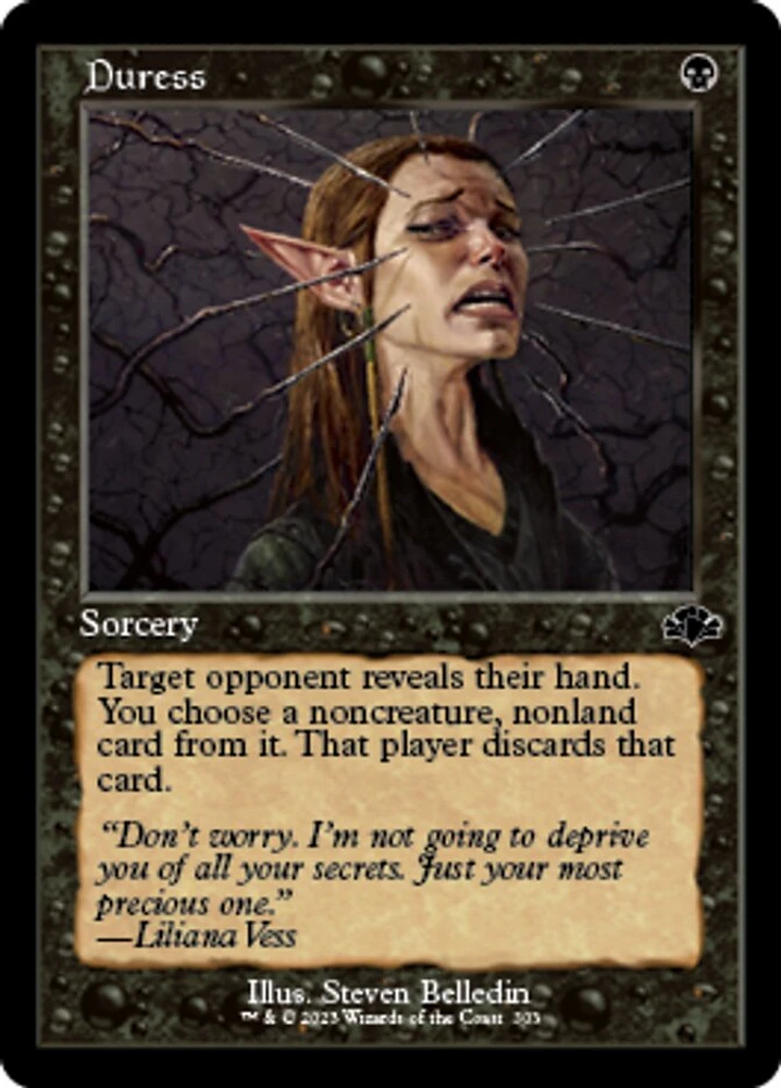 Duress - Foil - Retro Frame