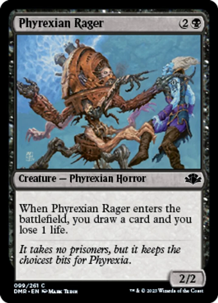 Phyrexian Rager - Foil