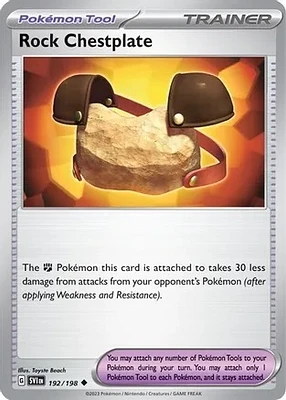 Rock Chestplate - 192/198 - Uncommon