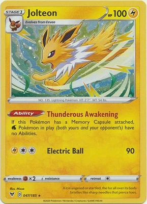 Jolteon - 047/185 - Cosmos Holo