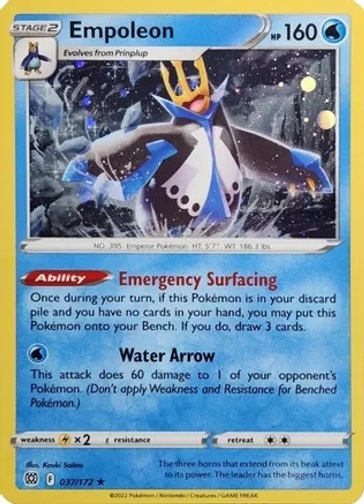 Empoleon - 037/172 - Cosmos Holo (MCAP)