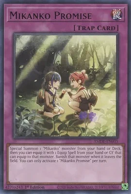 Mikanko Promise - AMDE-EN035 - Rare - 1st Edition