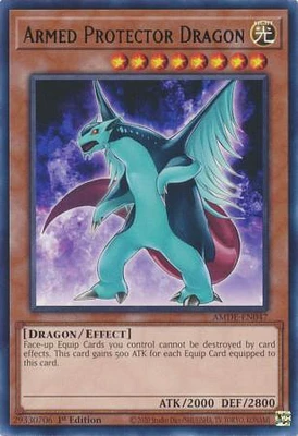 Armed Protector Dragon - AMDE-EN047 - Rare - 1st Edition