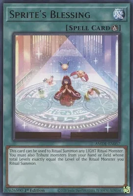 Sprite's Blessing - AMDE-EN057 - Rare - 1st Edition