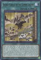 Sacred Scrolls of the Gizmek Legend - AMDE-EN058 - Rare - 1st Edition