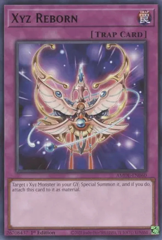 Xyz Reborn - AMDE-EN060 - Rare - 1st Edition