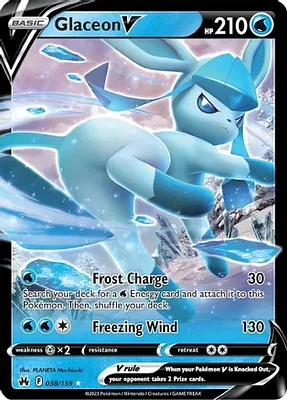 Glaceon V - 038/159 - Ultra Rare