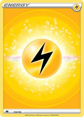 Lightning Energy (Texture Full Art) - 155/159 - Ultra Rare