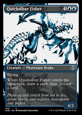 Quicksilver Fisher - Step-and-Compleat Foil - Showcase