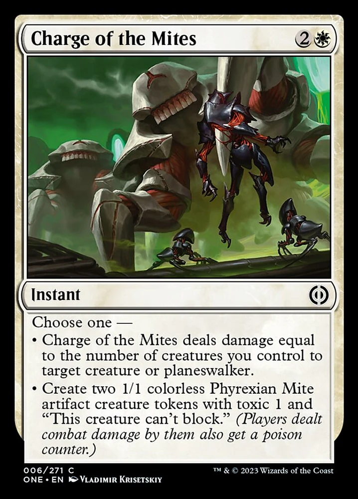 Charge of the Mites - Foil