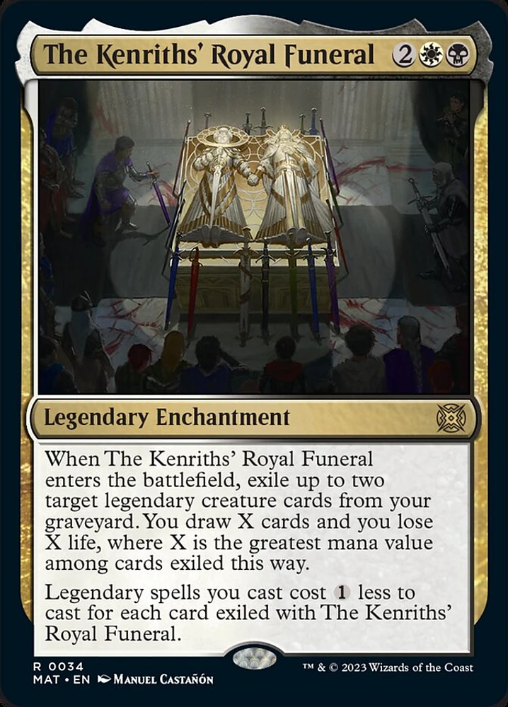 The Kenriths' Royal Funeral - Foil