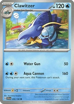 Clawitzer - 050/198 - Common