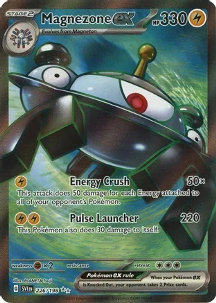 Magnezone ex - 226/198 - Ultra Rare