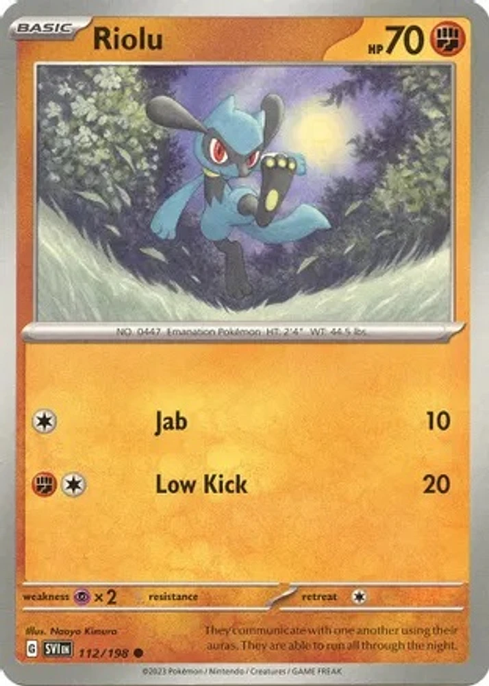 Riolu - /198 - Common