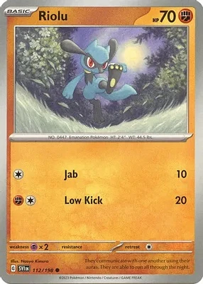 Riolu - /198 - Common