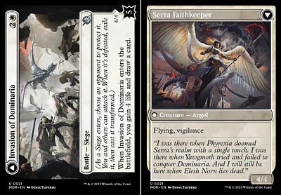 Invasion of Dominaria // Serra Faithkeeper