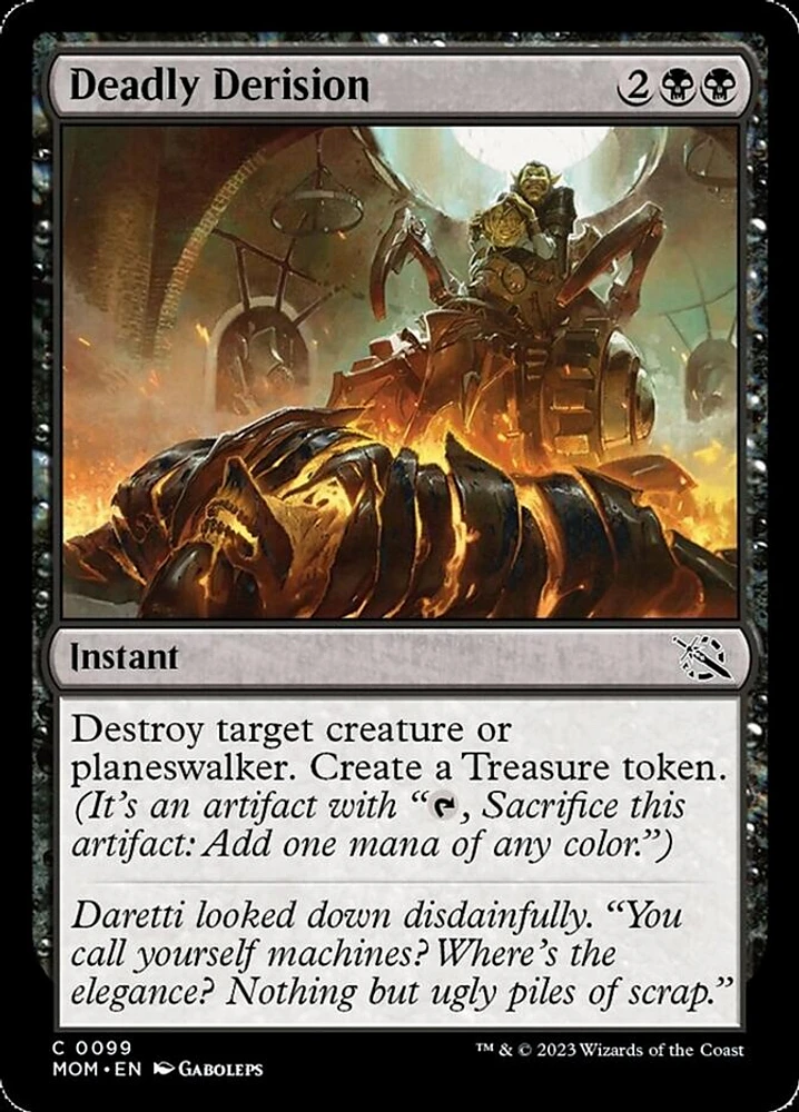 Deadly Derision - Foil