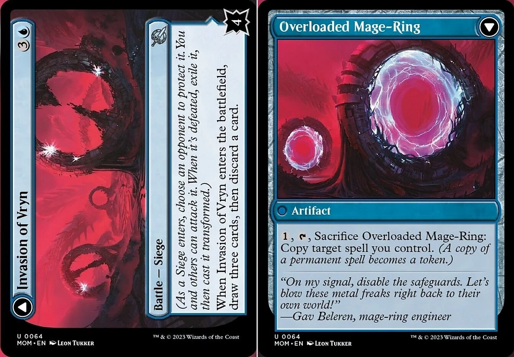 Invasion of Vryn // Overloaded Mage-Ring