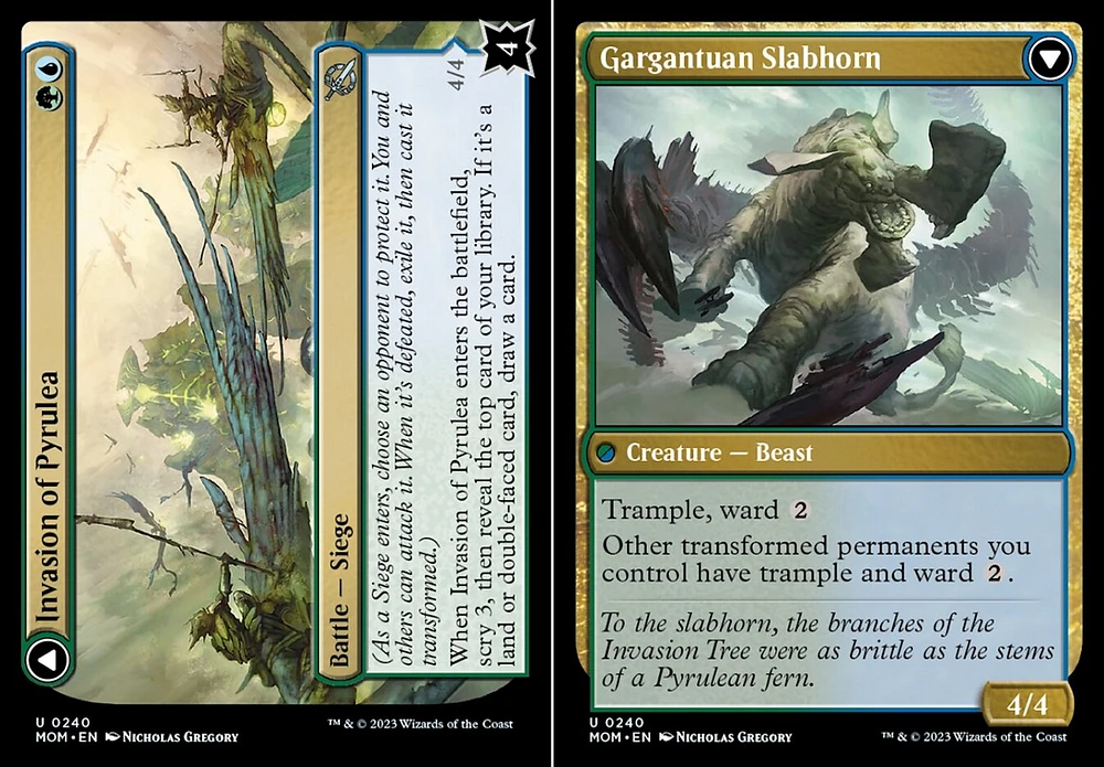 Invasion of Pyrulea // Gargantuan Slabhorn