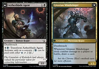 Aetherblade Agent // Gitaxian Mindstinger - Foil