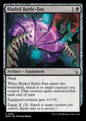 Bladed Battle-Fan - Foil