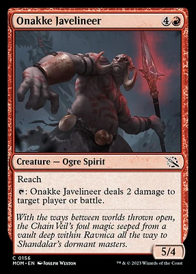 Onakke Javelineer - Foil