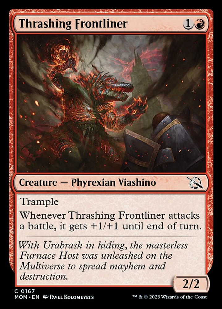 Thrashing Frontliner - Foil