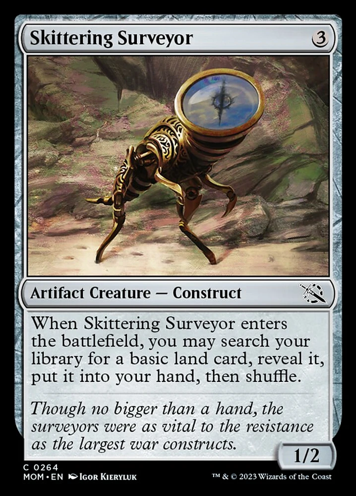 Skittering Surveyor - Foil