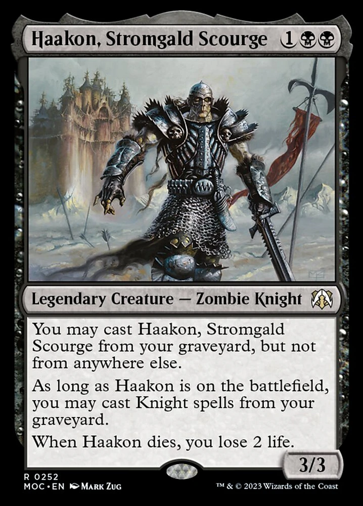 Haakon, Stromgald Scourge