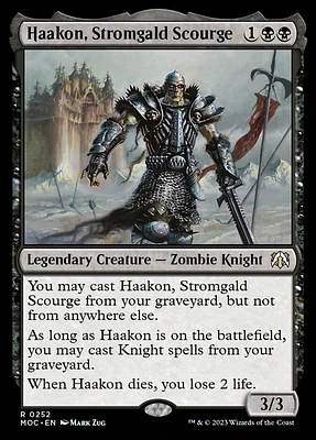 Haakon, Stromgald Scourge