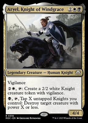 Aryel, Knight of Windgrace