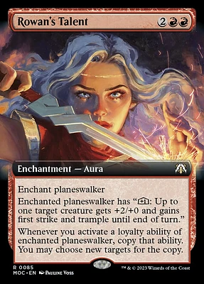 Rowan's Talent - Foil - Extended Art