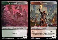 Phyrexian Hydra (011) // Warrior (015) Double-Sided Token - Foil